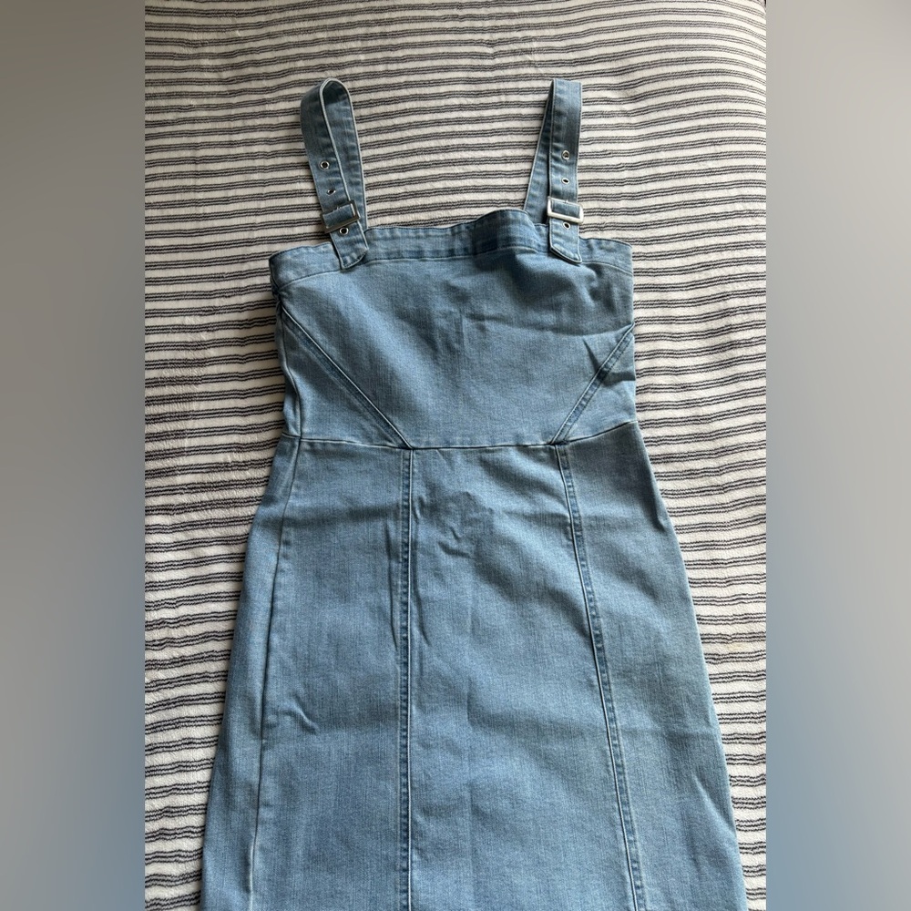 Forever 21 Blue Denim Mini Dress